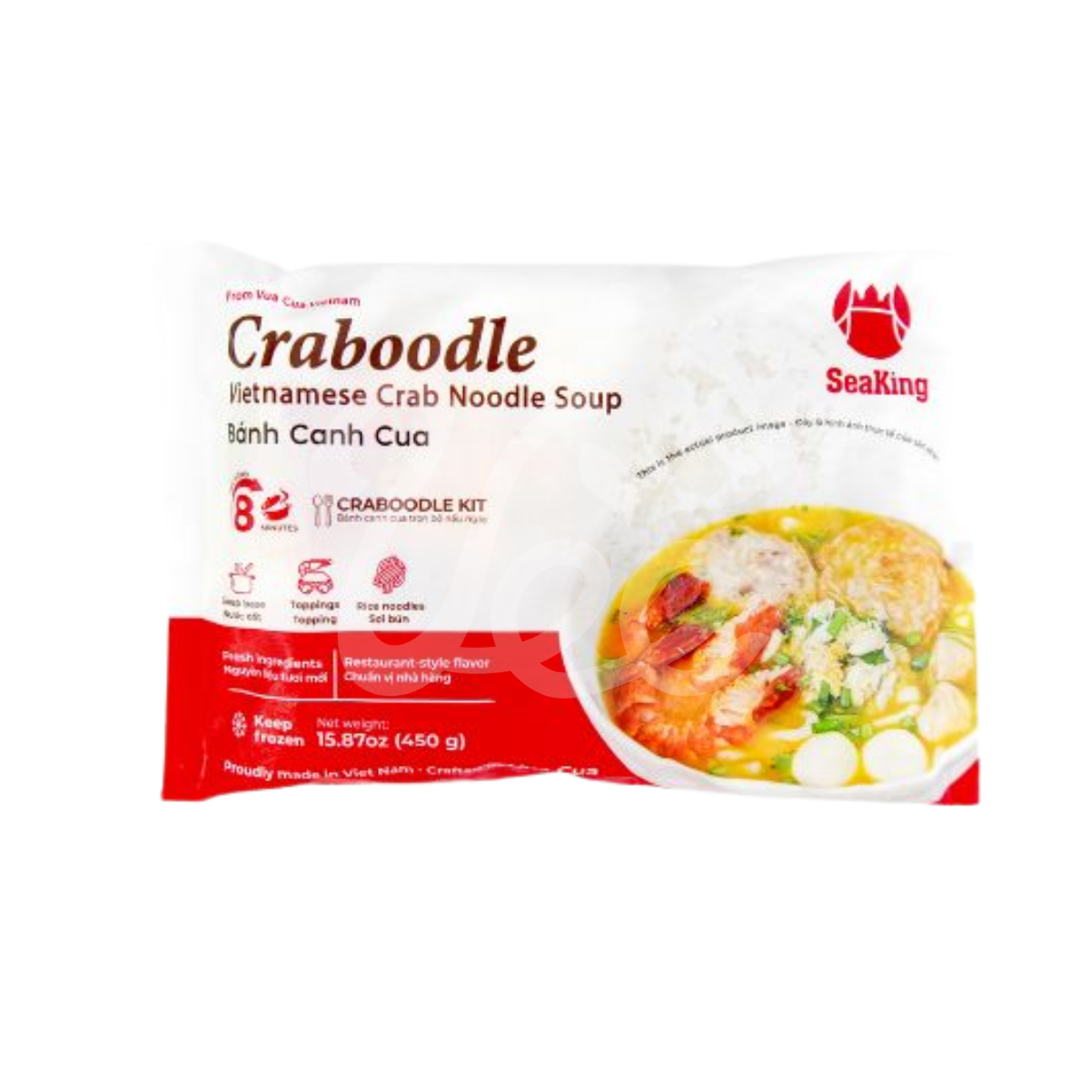 [SeaKing] Crab noodles 450gr  (Bánh Canh Cua)