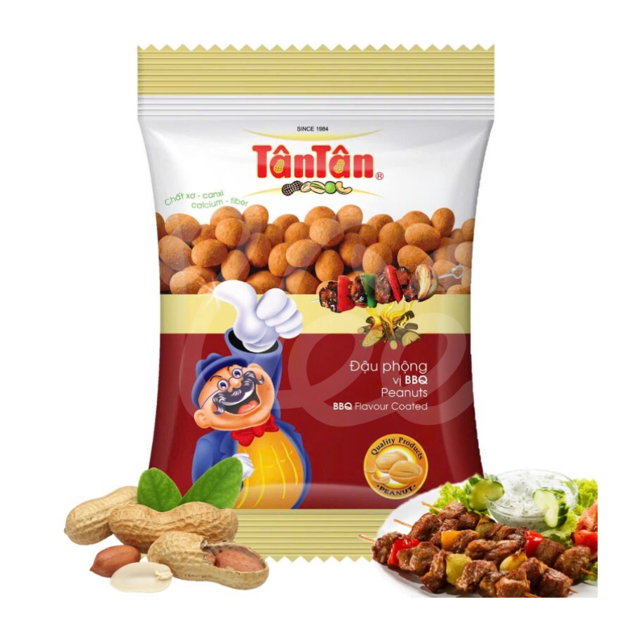 [Tan Tan] BBQ Peanut Snack 50g