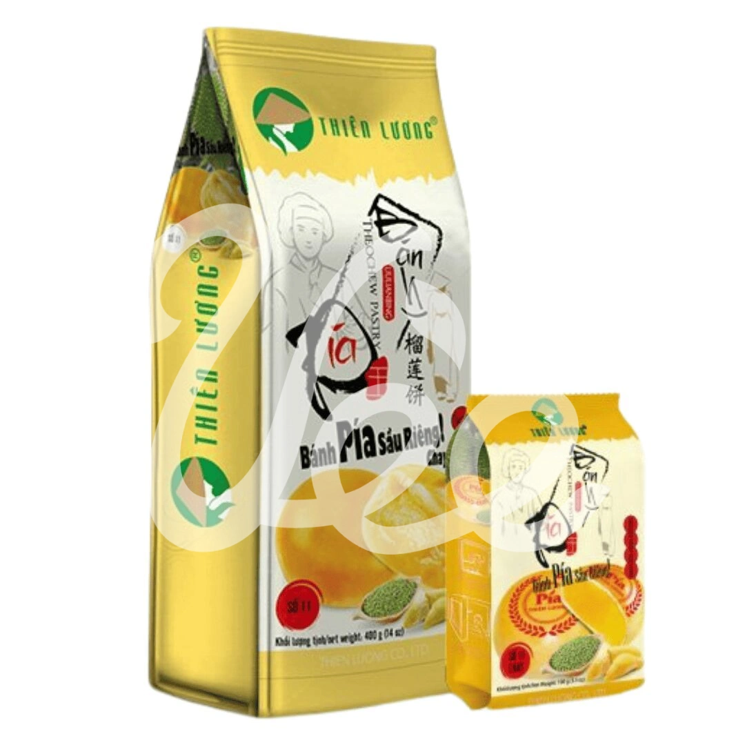 [Thien Luong] Vegetarian Durian Mung Bean Pie 400g