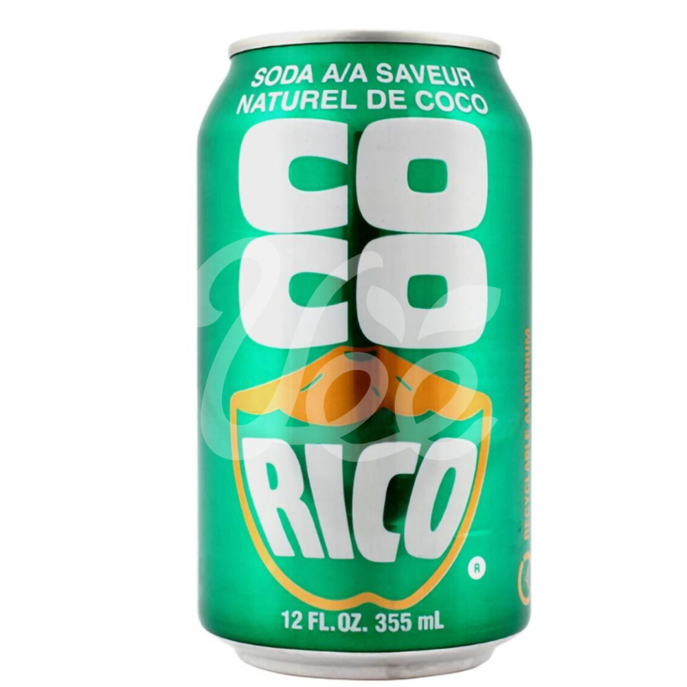 Nước Ngọt Dừa Coco Rico (6x355ml) - Có Ga, Vị Nhiệt Đới, Không Caffeine