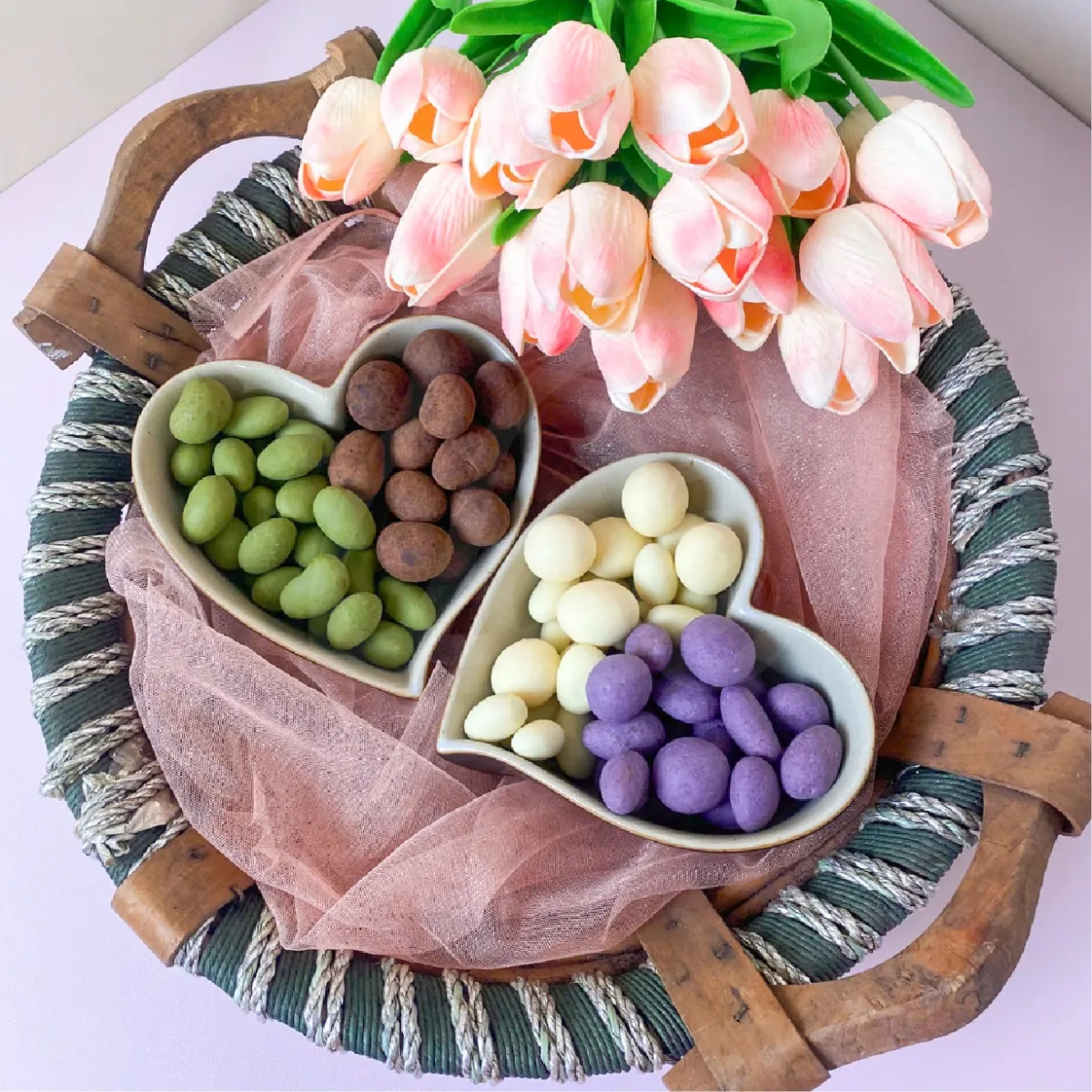 [Queenam] Mixed Chocolate Nuts 8 Flavors Pack 75g