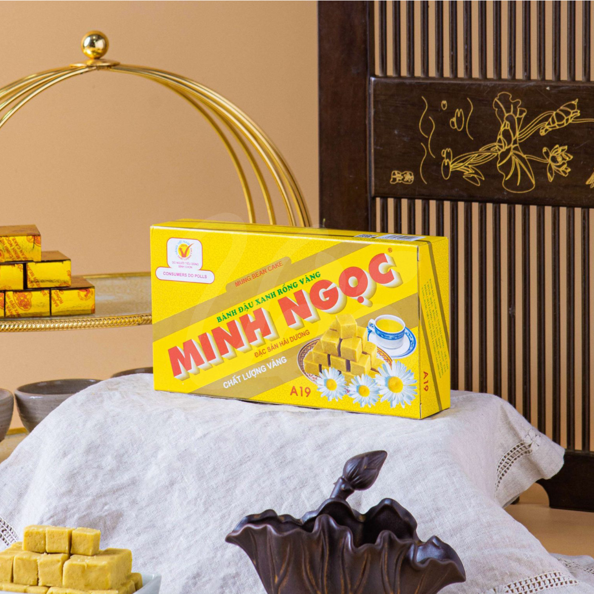 [Minh Ngoc] Triple Flavor Mung Bean Cakes