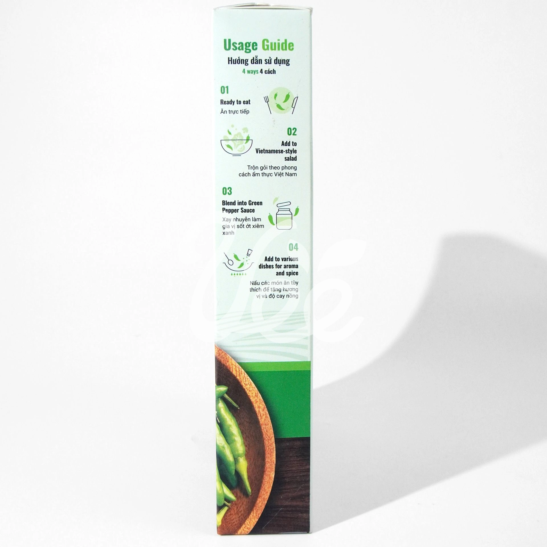 Tiêu Xanh Sấy Lạnh Anvies 50g