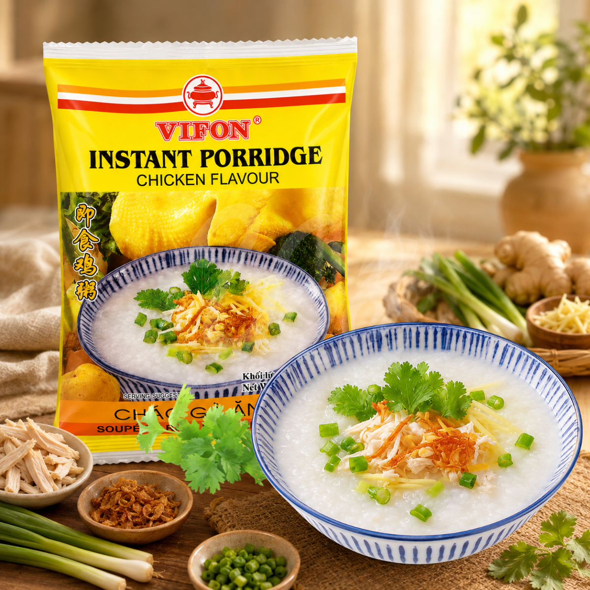 [VIFON] Instant Chicken Porridge Pack 50g
