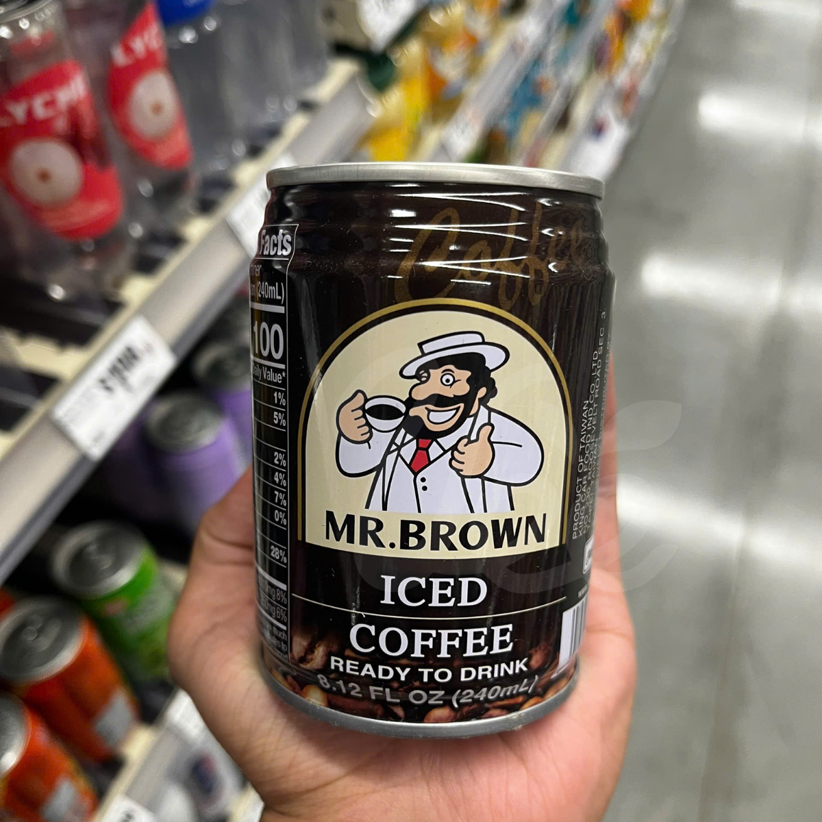 Cà Phê Đá Mr. Brown Lon 240ml