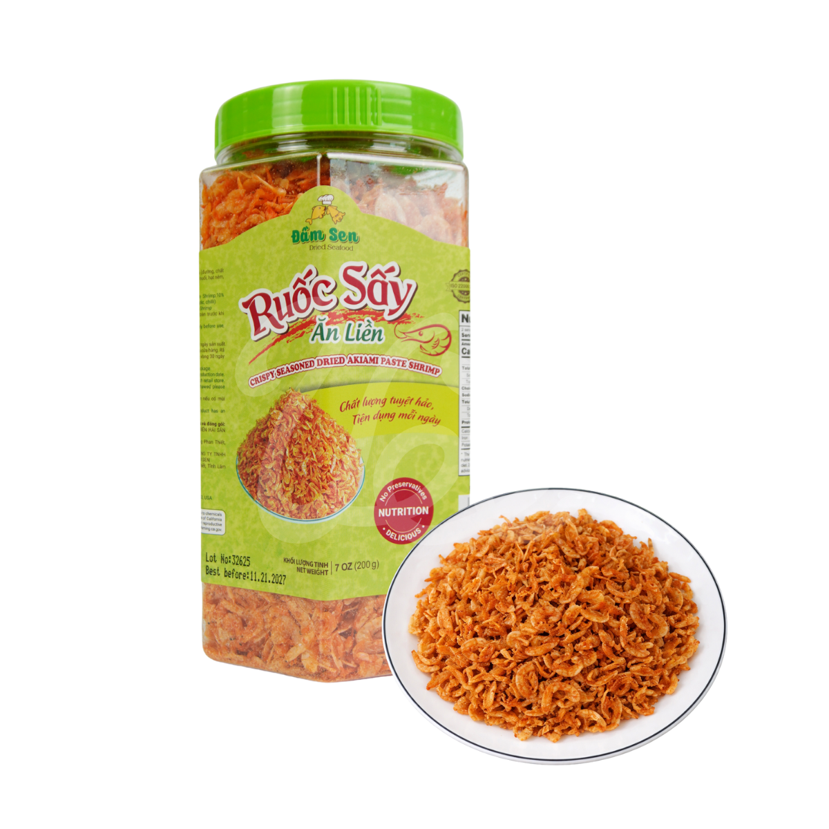 Ruốc Sấy Ăn Liền Đầm Sen 150g