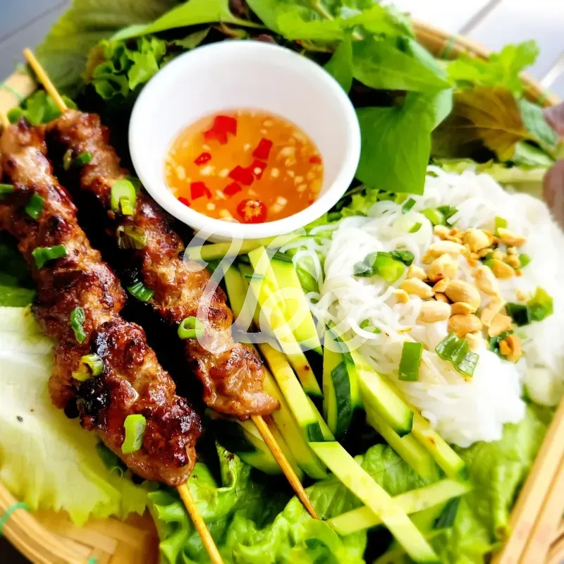 [Phuoc Loc Tho + Ba Cay Tre] Fresh Rice Vermicelli Combo 2 Pack