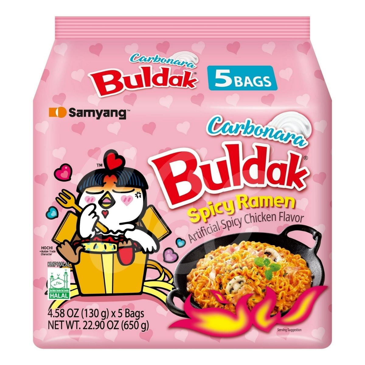 [Samyang] Creamy Carbonara Ramen (Buldak)