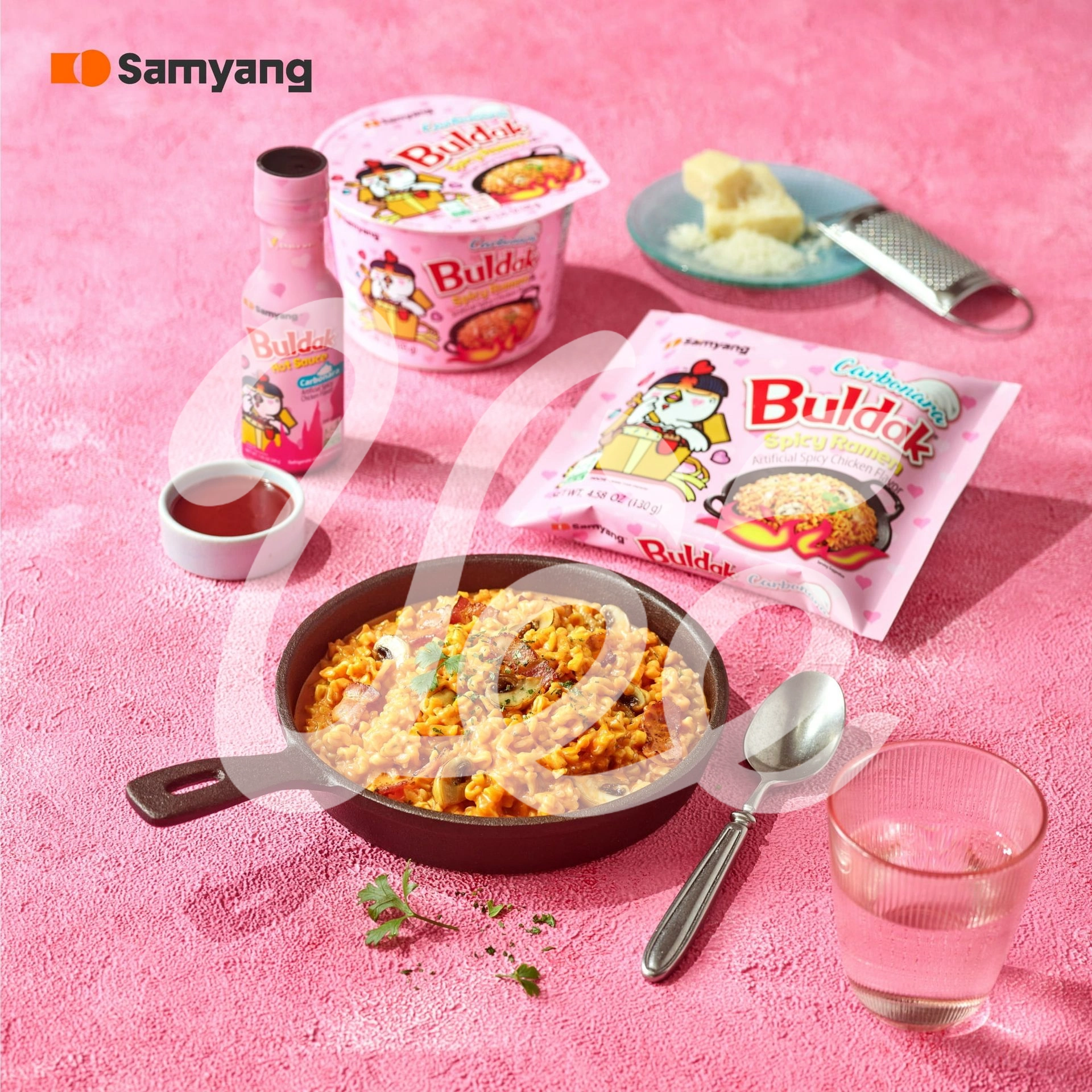 [Samyang] Creamy Carbonara Ramen (Buldak)