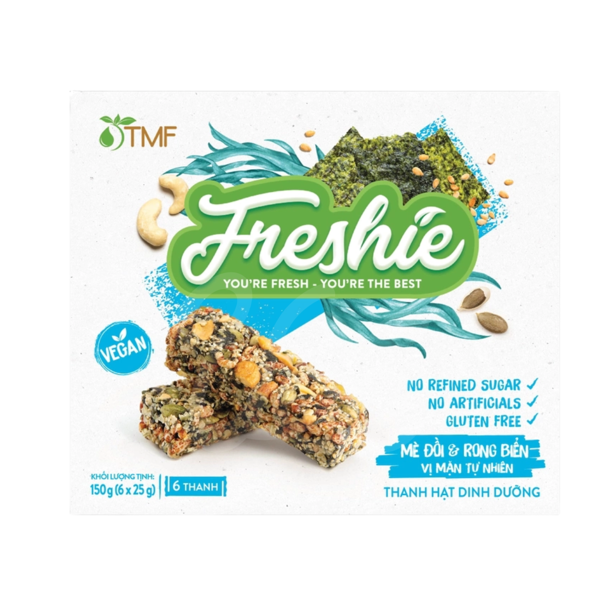 [TMF] Seaweed Black Sesame Cereal Bar 150g