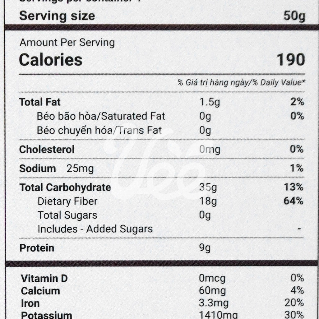 [Anvies] Black Termite Mushroom Dried 50g