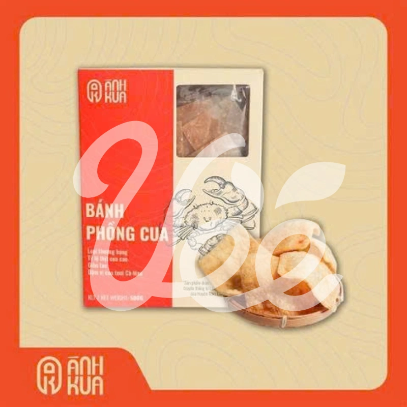 [Anh Kua] Crab Chips 500g