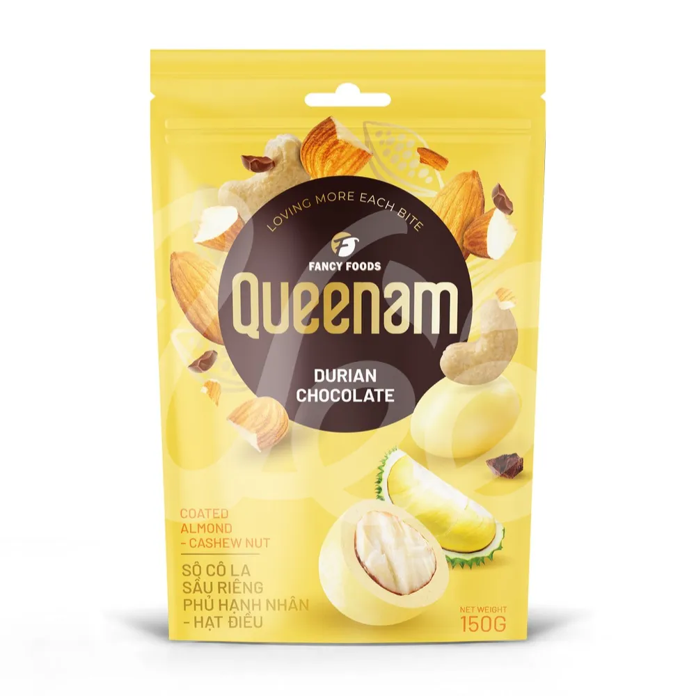 [Queenam] Mixed Chocolate Nuts 4 Flavors 75g