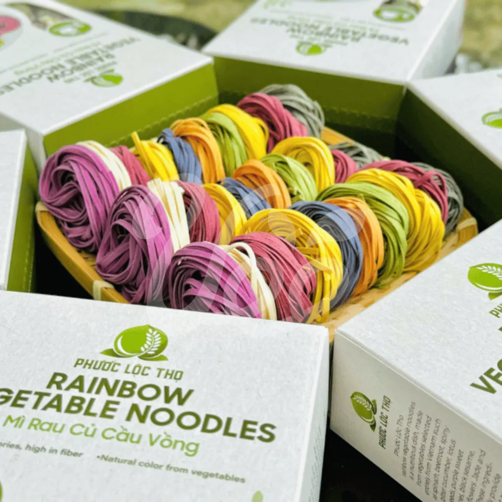 [Phuoc Loc Tho] Vegetable Rainbow Noodles 454g