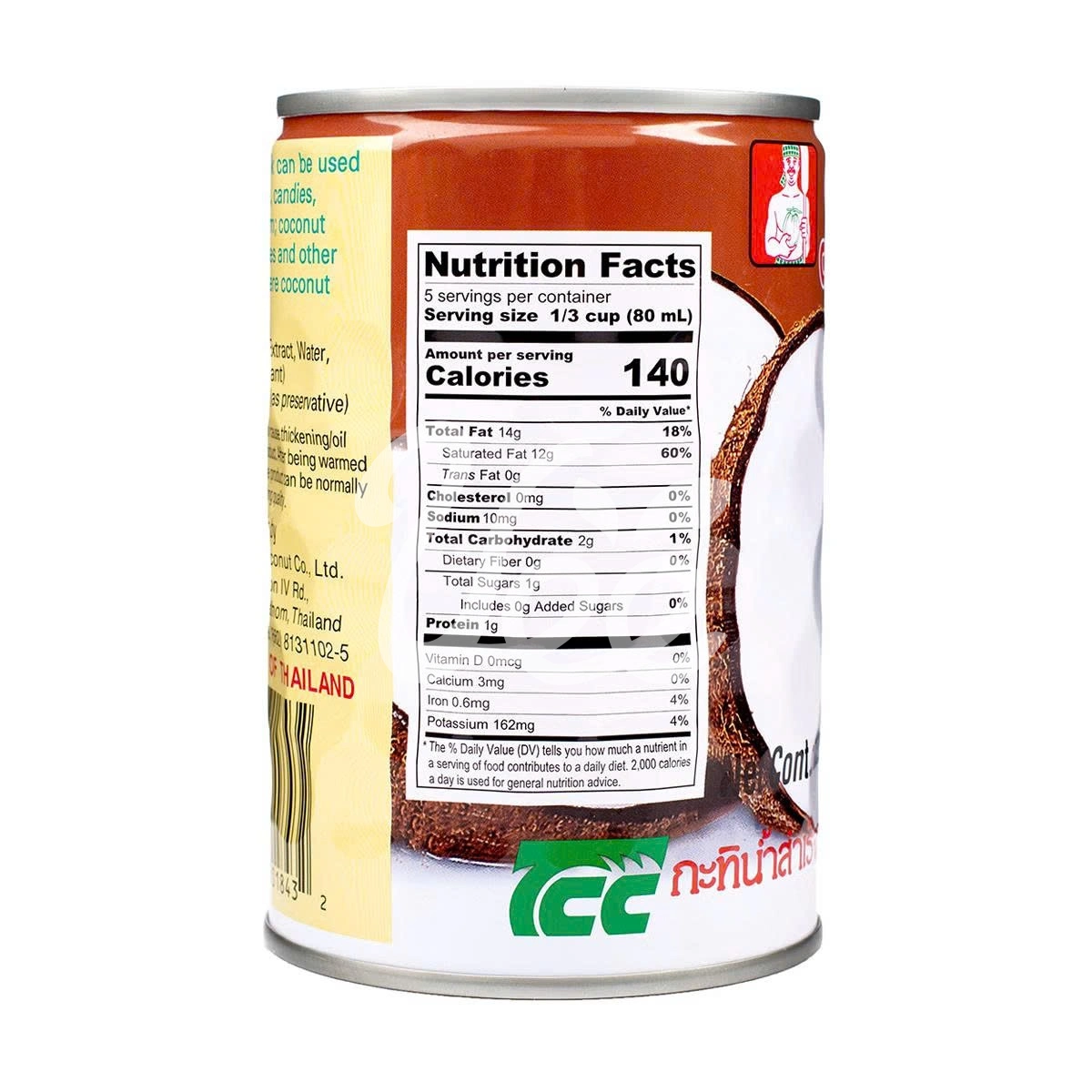 [Chaokoh] Rich Coconut Milk 560ml