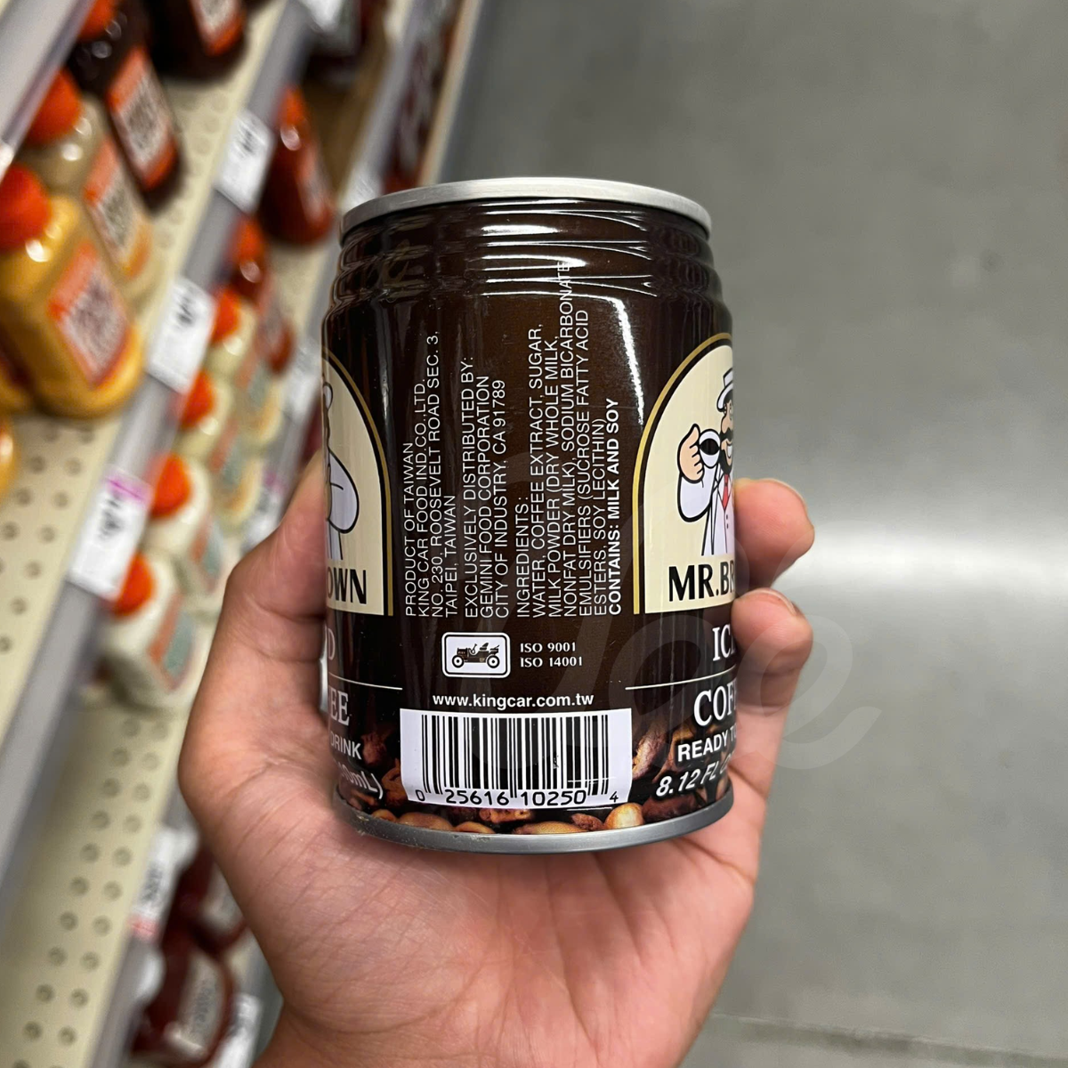 Cà Phê Đá Mr. Brown Lon 240ml