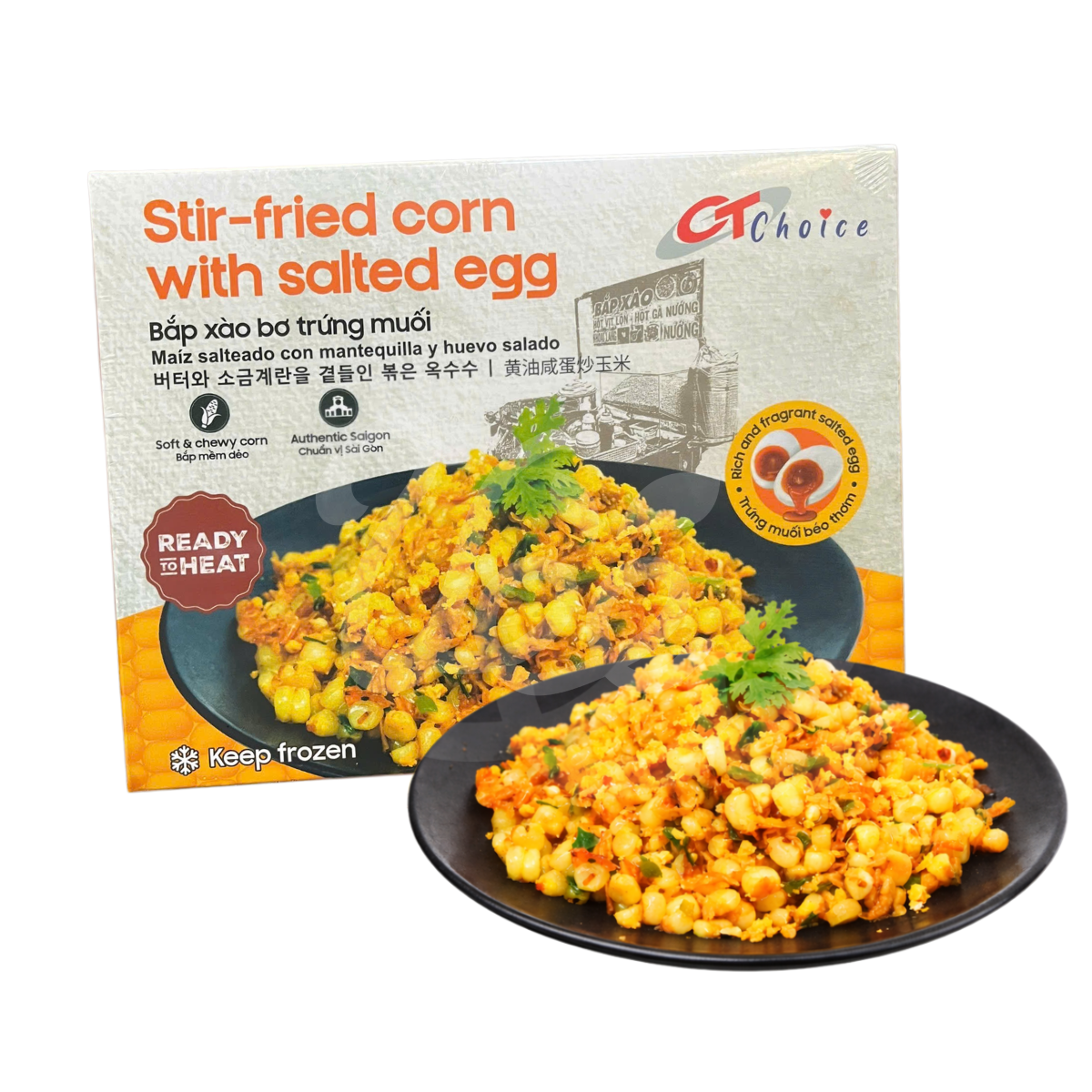 [CT Choice] Stir-Fried Sticky Corn with Salted Egg 300g