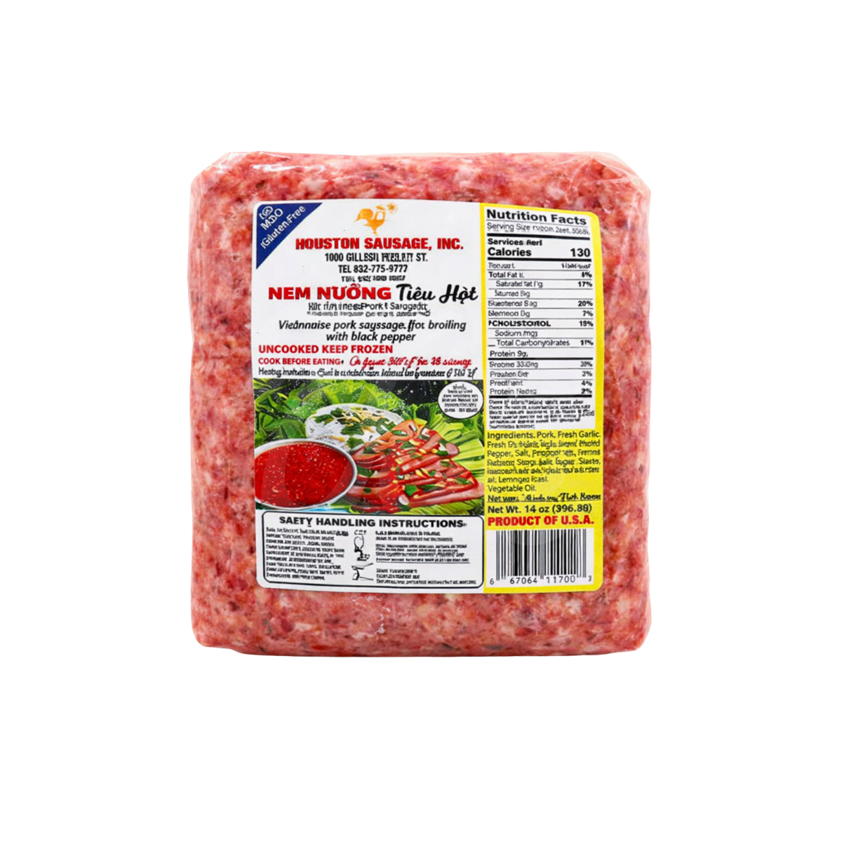 [Houston] Pepper Nem Nuong 14oz/ Nem NướngTiêu Hột