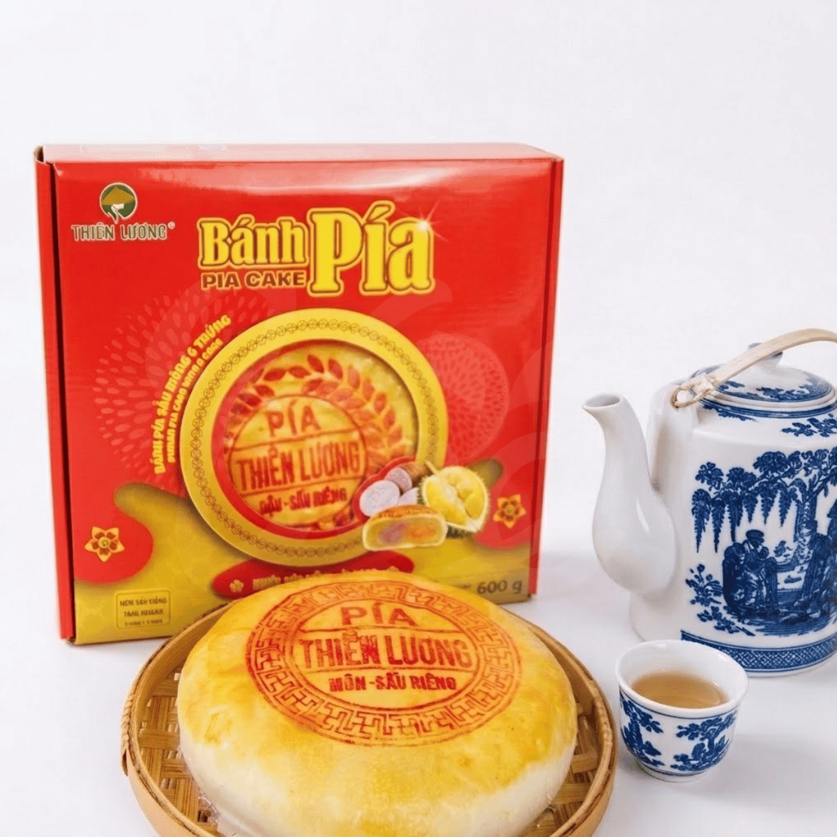 [Thien Luong] Pia Cake Taro, More Durian 600g / Bánh Pía Khoai Môn Sầu Riêng