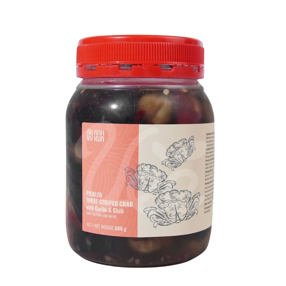 [Anh Kua] Fermented Crab with Chili Garlic 600gr