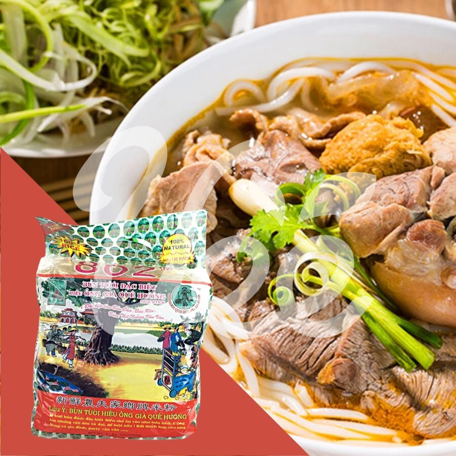 [Ong Gia Que Huong] Fresh Rice Vermicelli 908g