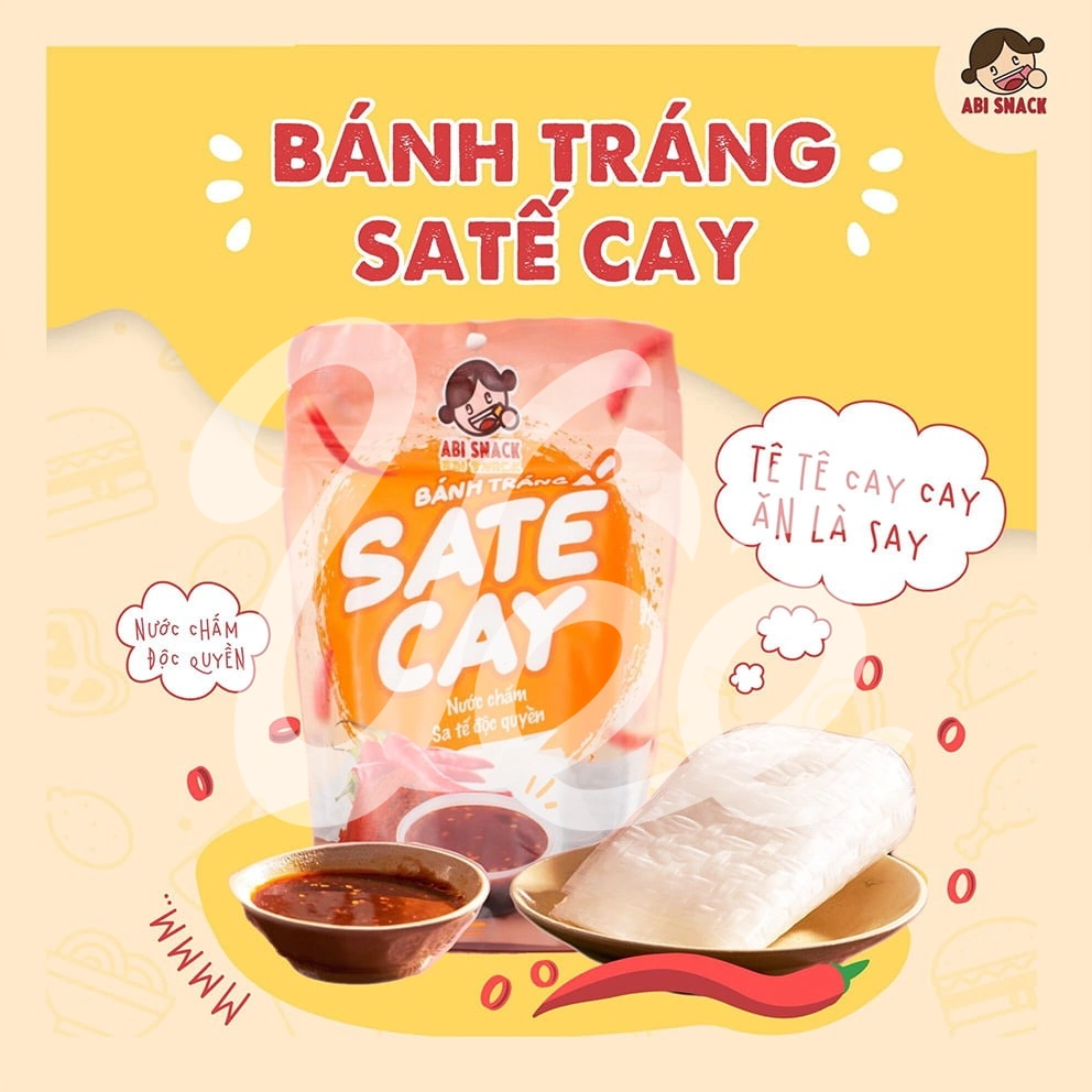 [ABI] Spicy Chili Sa Te Rice Paper – 80g