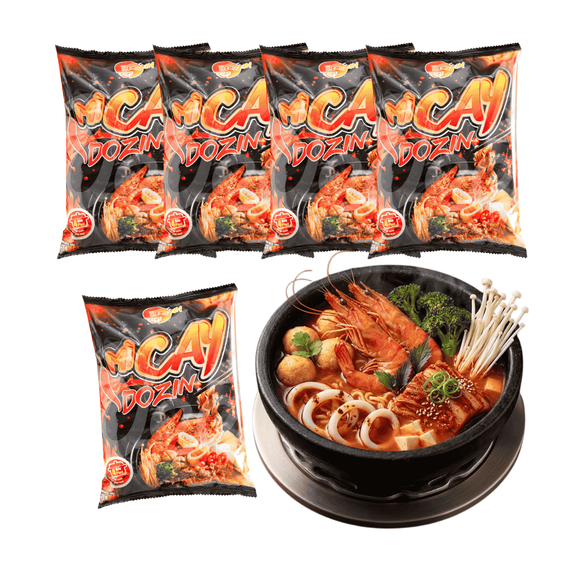 [Dozin] Spciy Noodles 137g (Mỳ Cay)