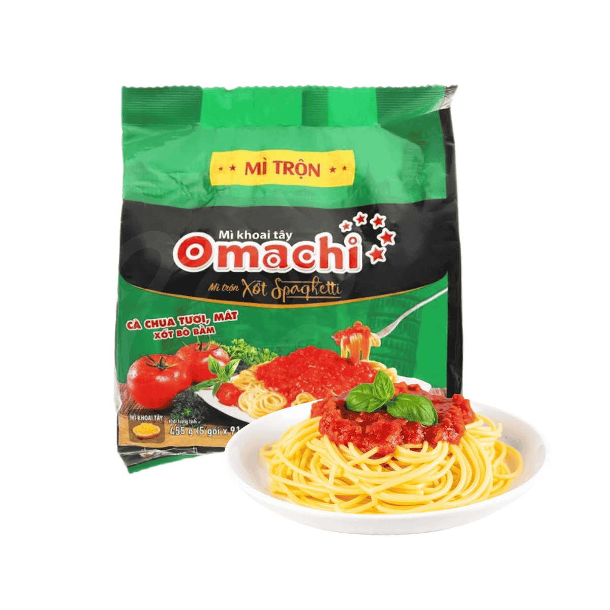 Mì Spaghetti Omachi Sốt Ý 3.2oz