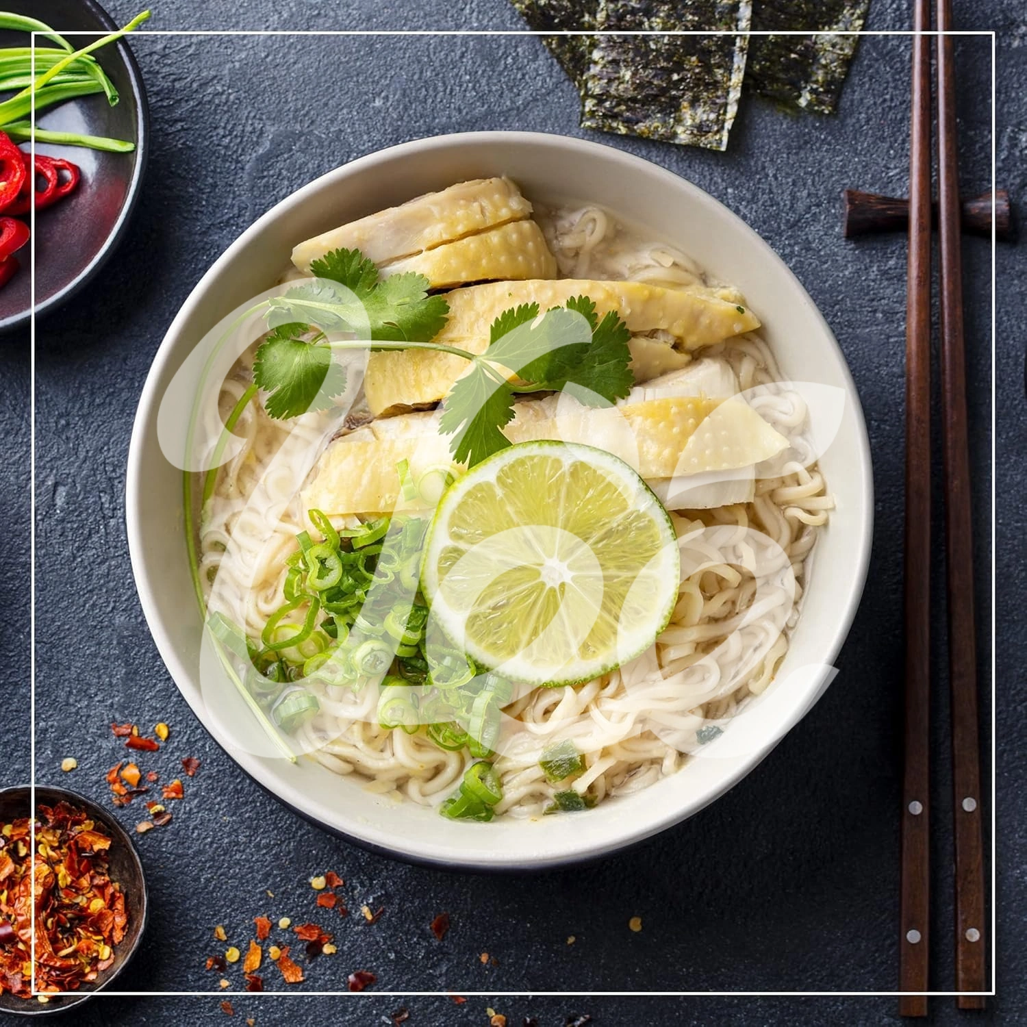 [Vi Huong] Lemon Leaf Chicken Noodle 65g