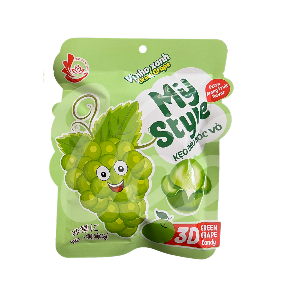 [My Style] Peeled Grape Gummy Candy 120g - VeeFood
