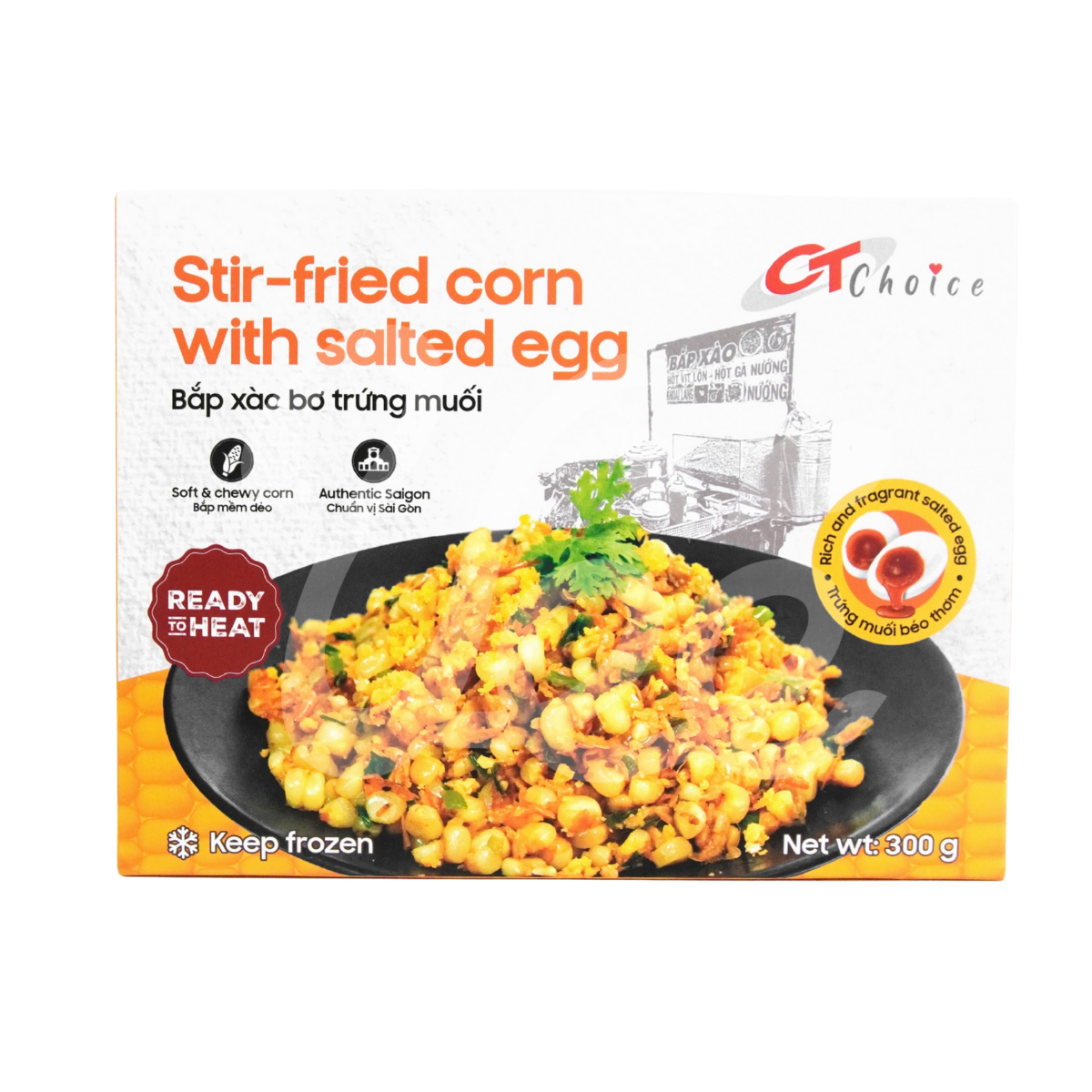 [CT Choice] Stir-Fried Sticky Corn with Salted Egg 300g