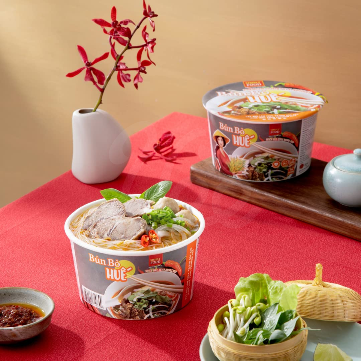 Tô Bún Bò Huế Ăn Liền Simply Food 72g