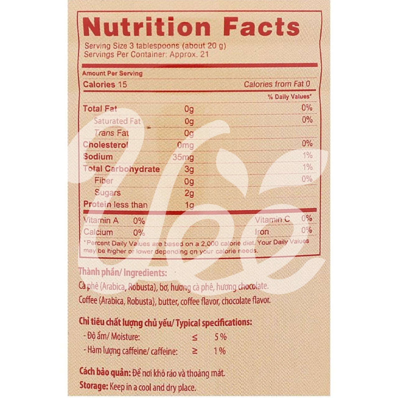 Cà Phê Trung Nguyên Premium Blend 425g