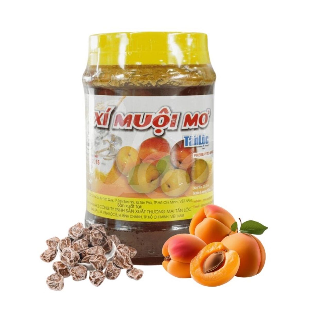 Xí Muội Mơ Tấn Lộc 600/hũ