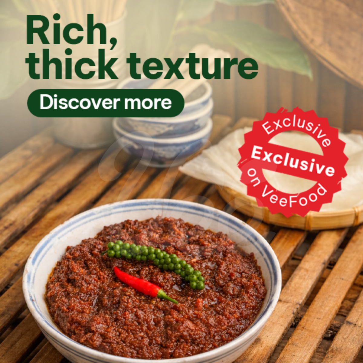 Combo Mắm Ruốc Tôm Hao Cơm Lục Tỉnh Nam Kỳ 300g & Canh Súp Nấm ISOUP 50g