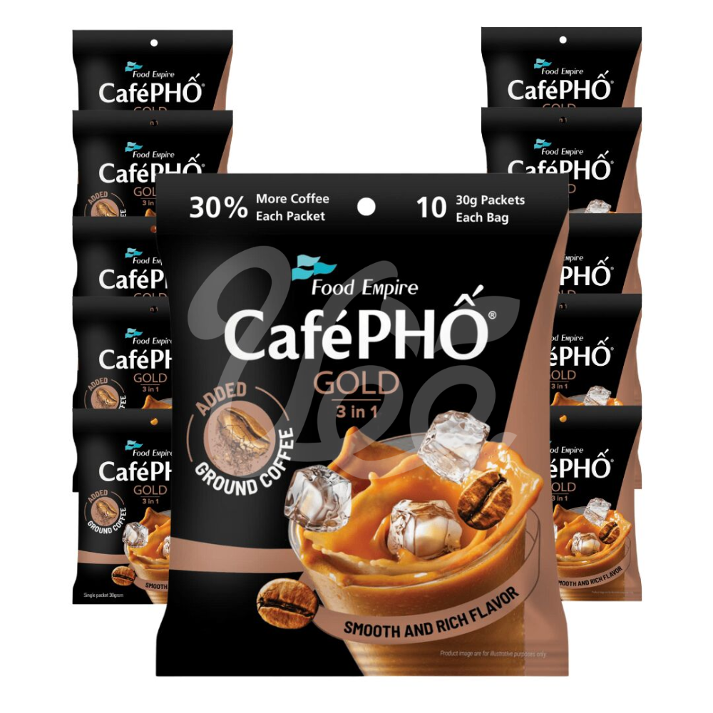 [Cafe Pho Gold] Instant Milk Coffee 870g Pack