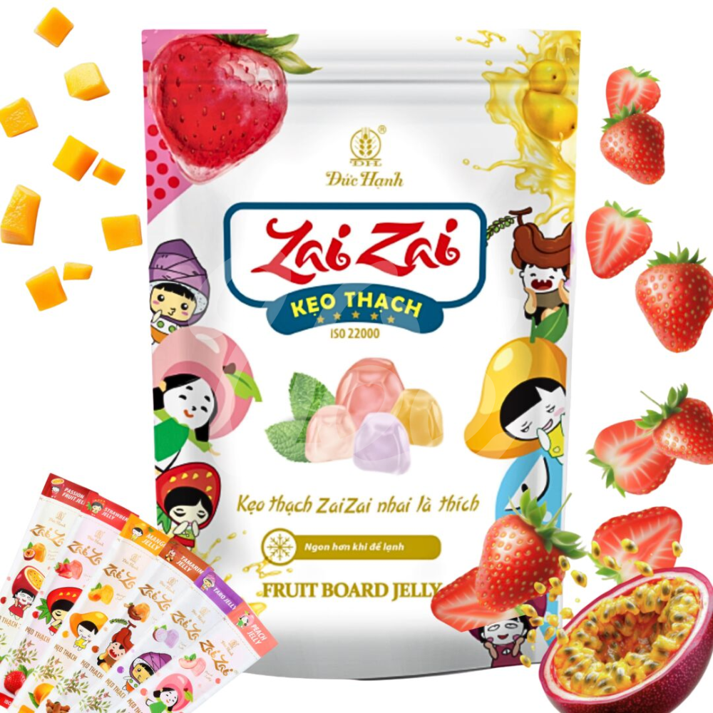 [Duc Hanh] Zai Zai Fruit Jelly 11.36oz