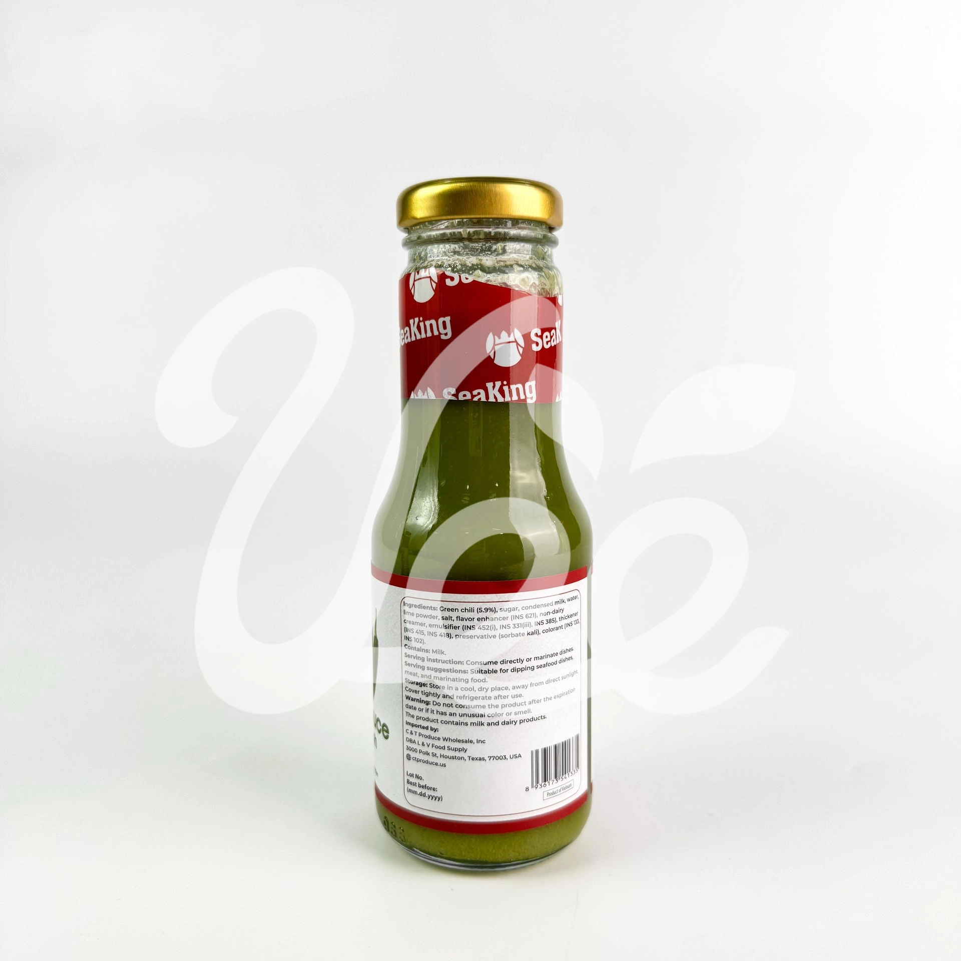 [SeaKing] Green Chili Salt Dip 310g