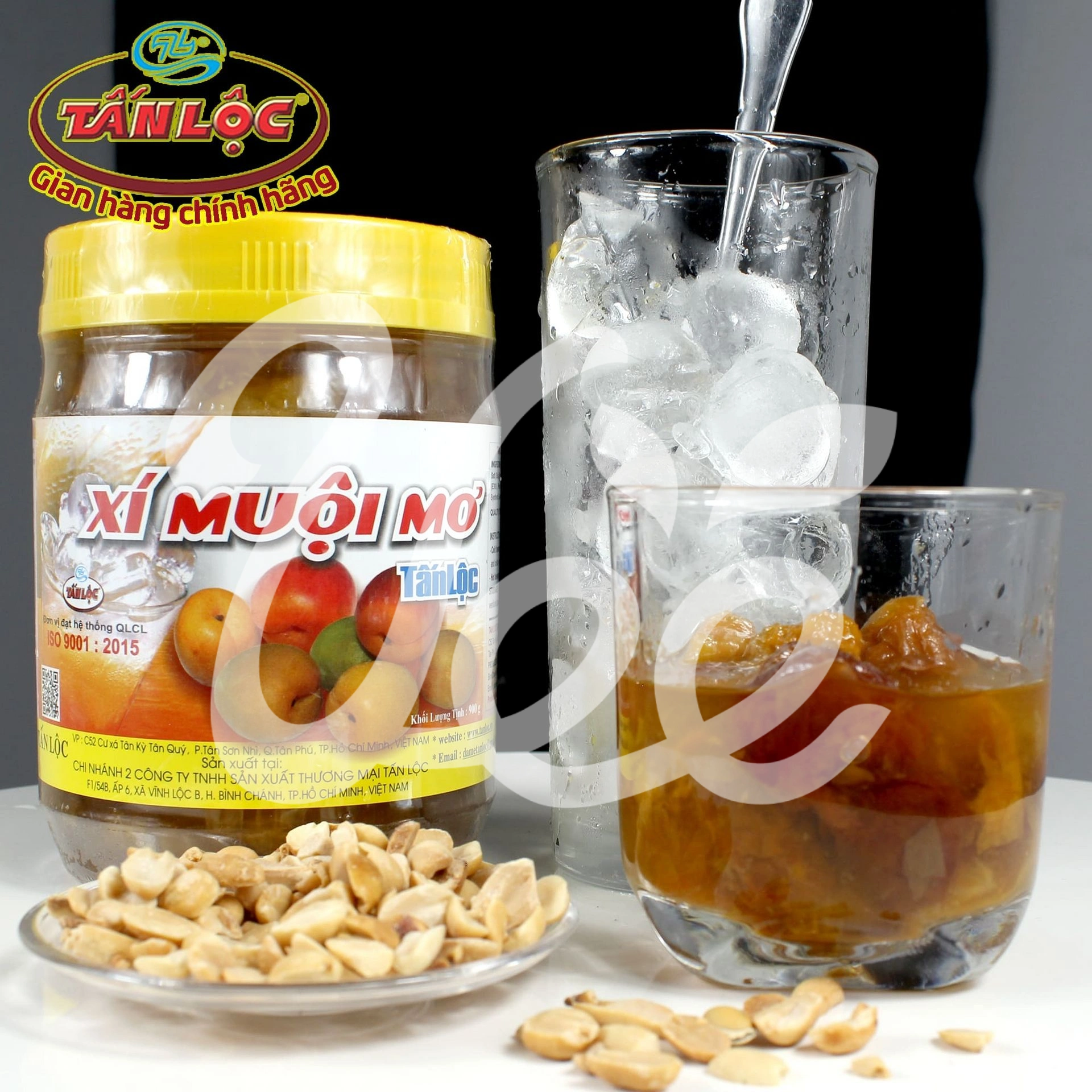Xí Muội Mơ Tấn Lộc 600/hũ