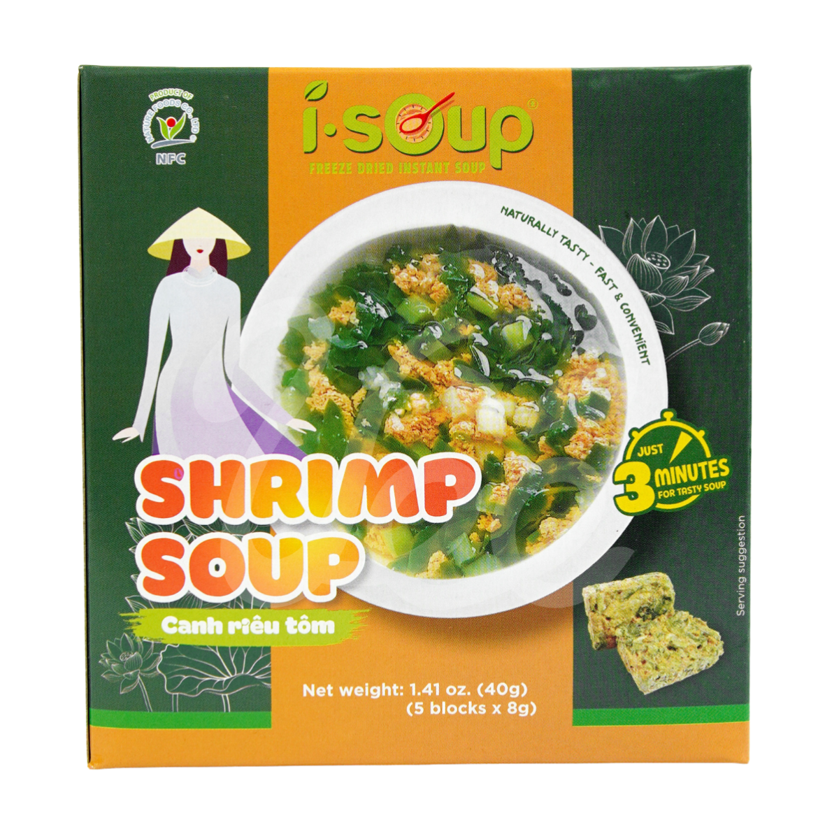 [ISOUP] Shrimp Soup 40g