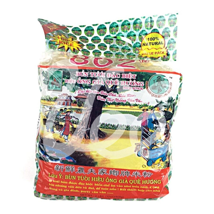[Ong Gia Que Huong] Fresh Rice Vermicelli 908g