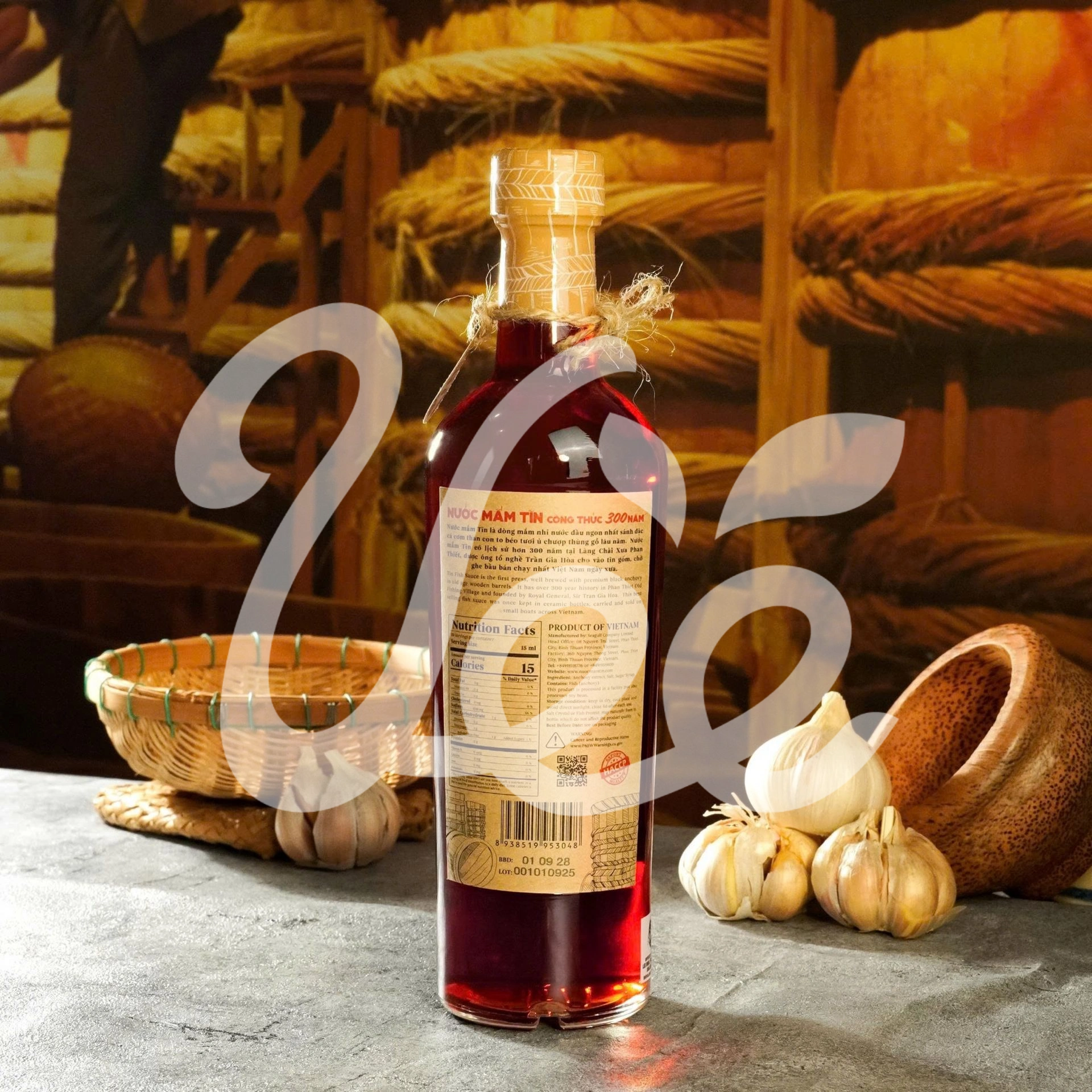 [Nuoc Mam Tin] Premium Fish Sauce 40N Bottle 500ml