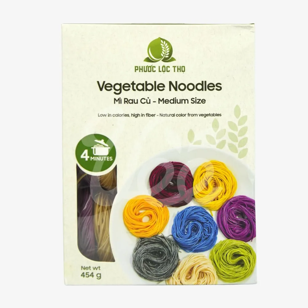 [Phuoc Loc Tho] Vegetable Rainbow Noodles 454g