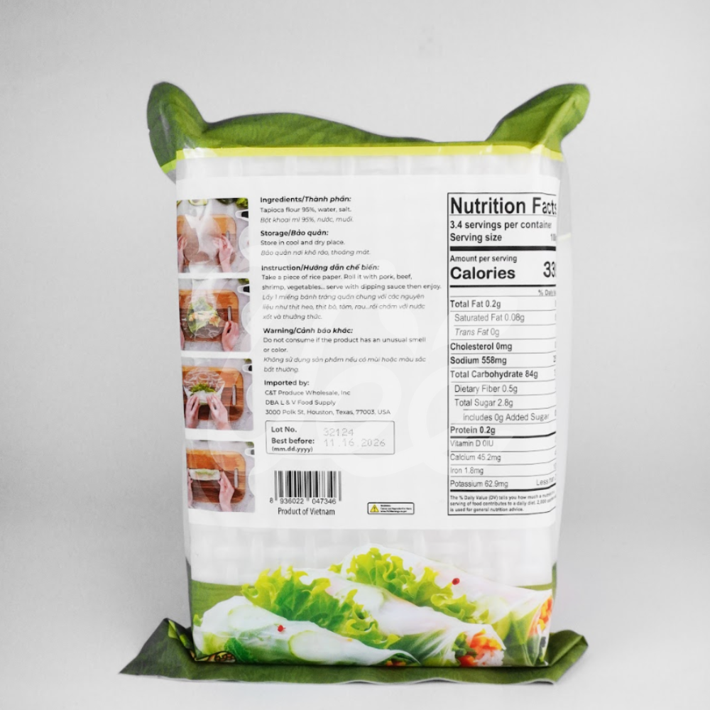 [Phuoc Loc Tho] Super Thin Rice Paper 340g