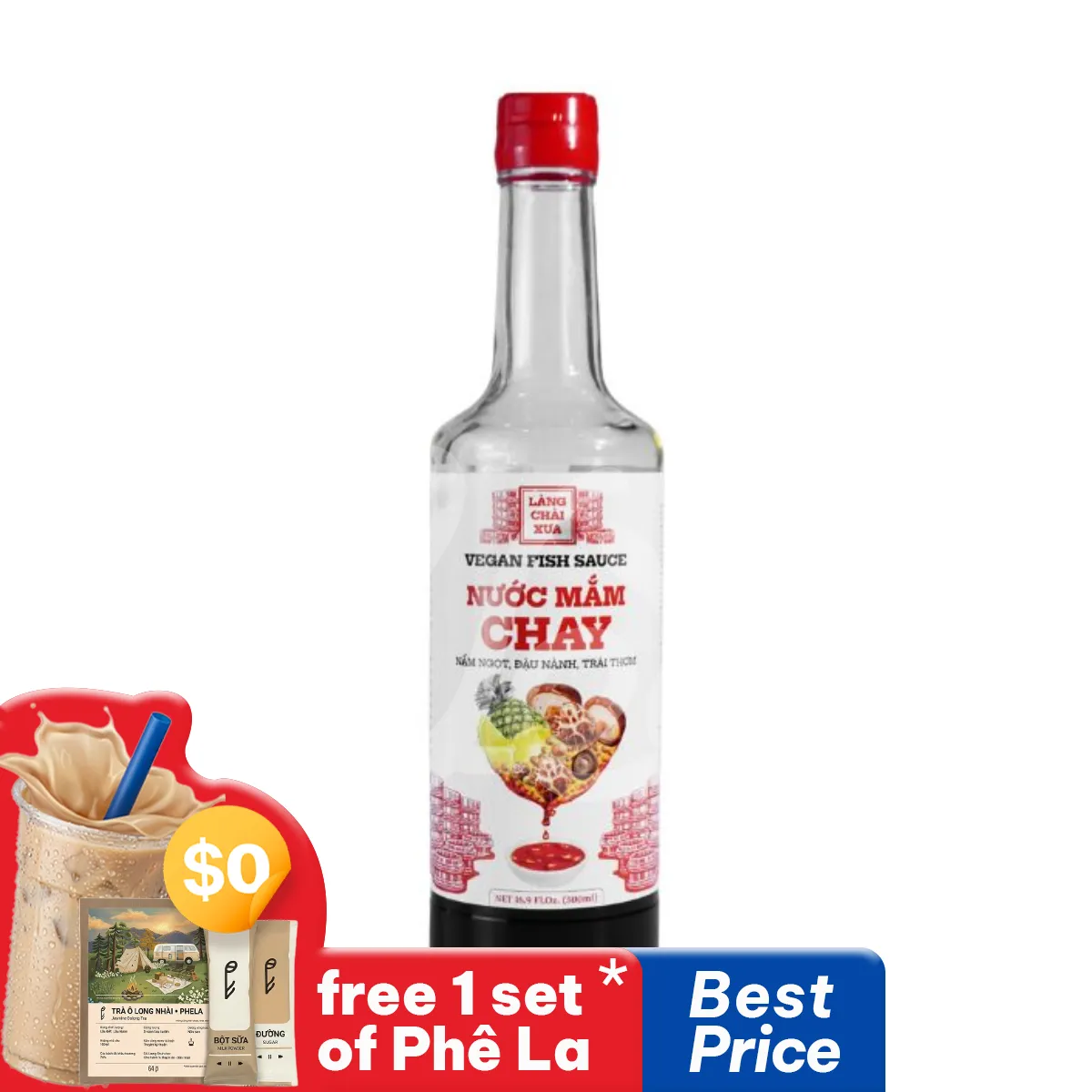 [Lang Chai Xua] Vegan Fish Sauce 500ml