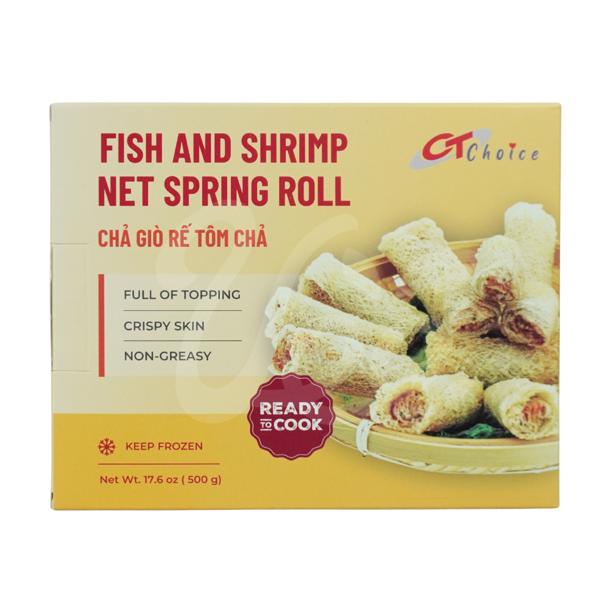 [CT Choice] Fish & Shrimp Net Spring Rolls500g